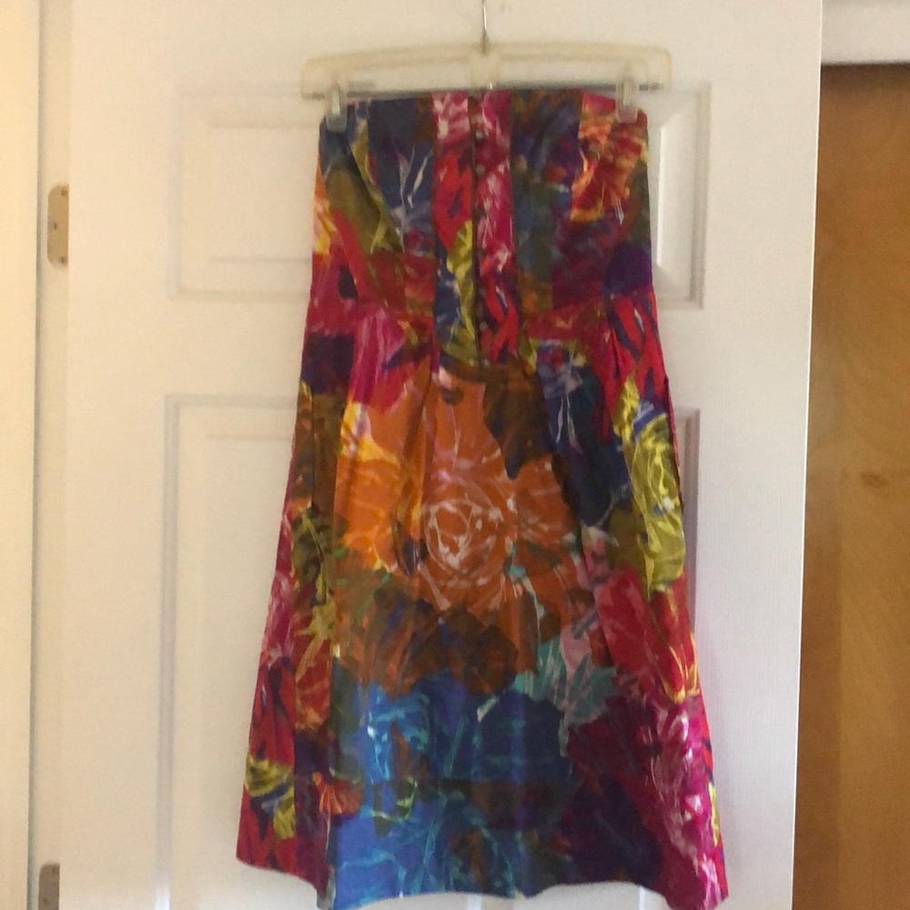 Anthropologie Strapless Dress